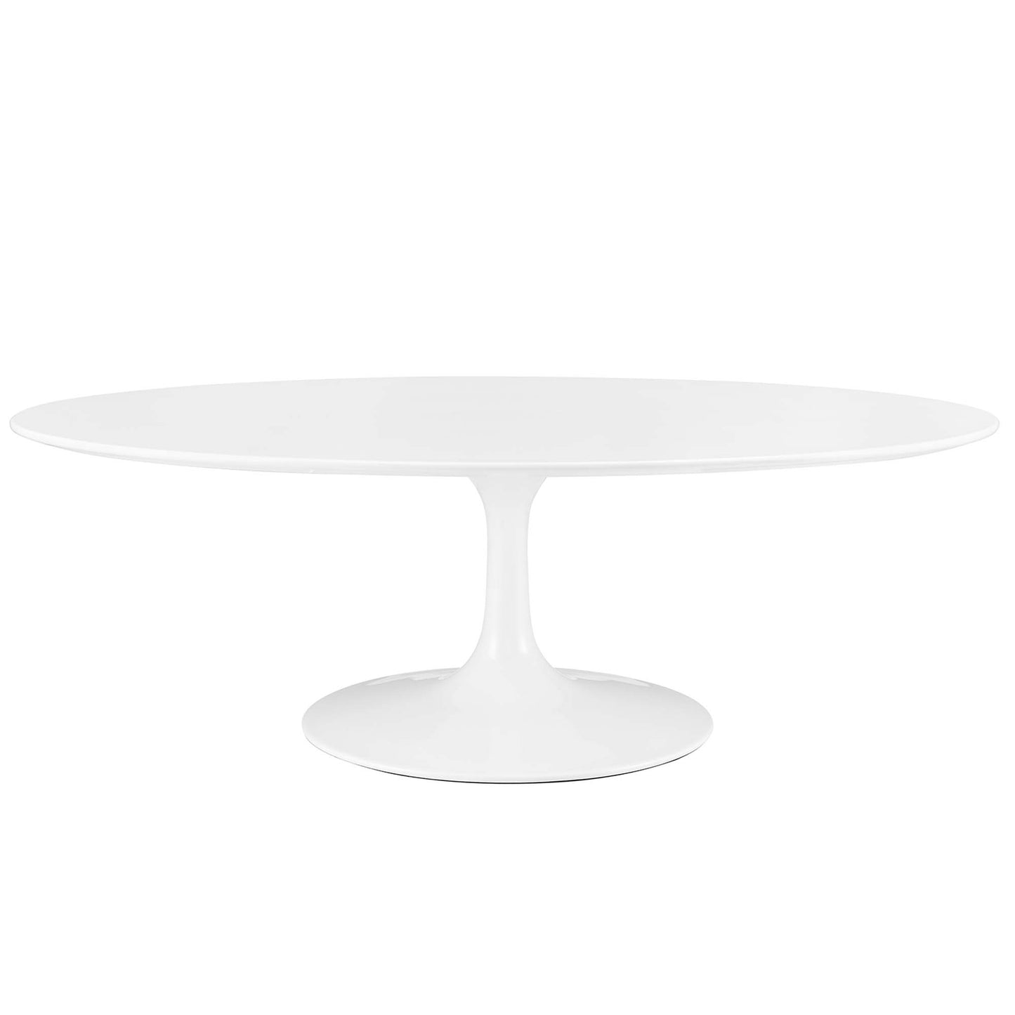 Lippa 48" Oval-Shaped Wood Top Coffee Table