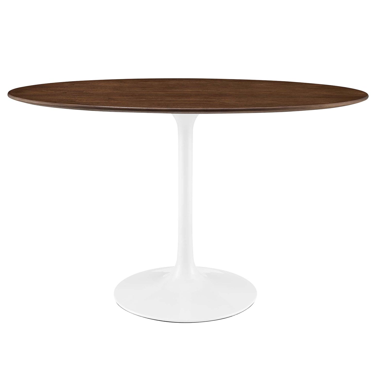 Mesa de comedor Lippa de 48" con veta de madera ovalada de Modway