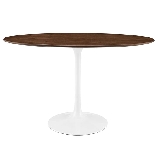 Lippa 48" Oval Wood Grain Dining Table