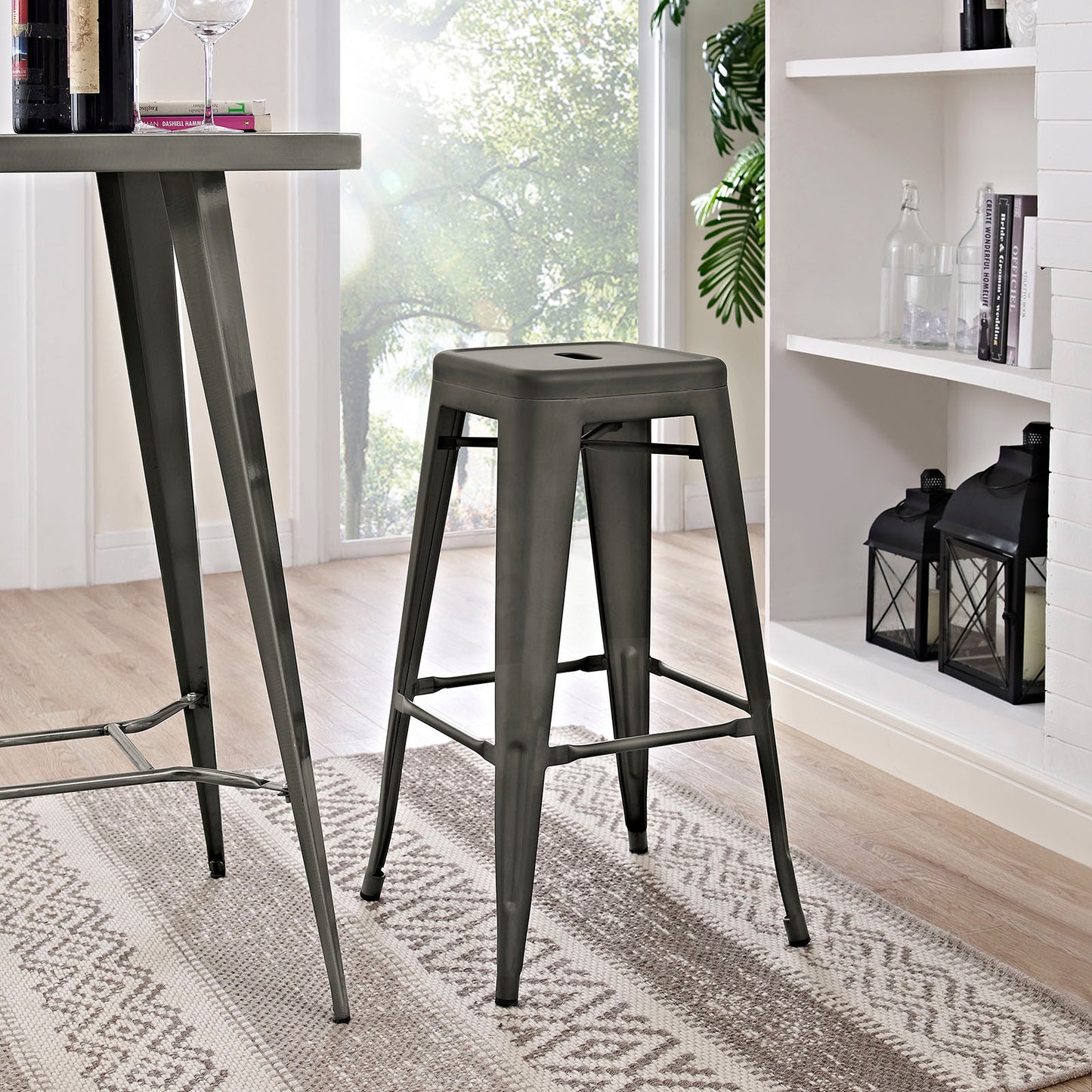 Promenade Backless Bar Stool