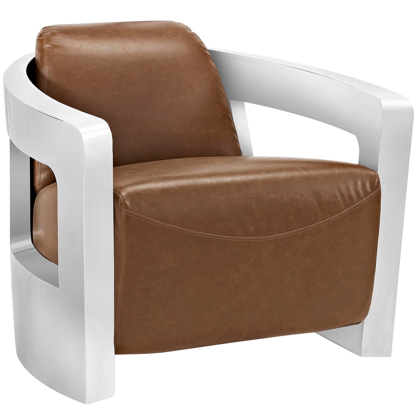 Trip Leather Lounge Chair