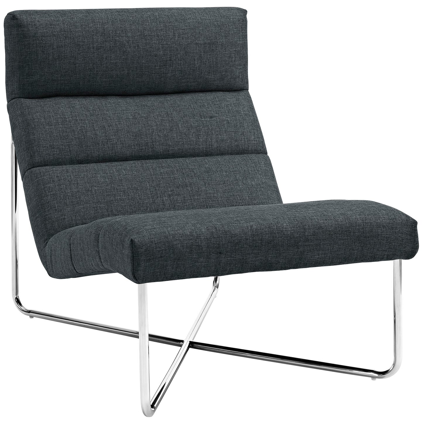 Reach Upholstered Fabric Lounge Chair