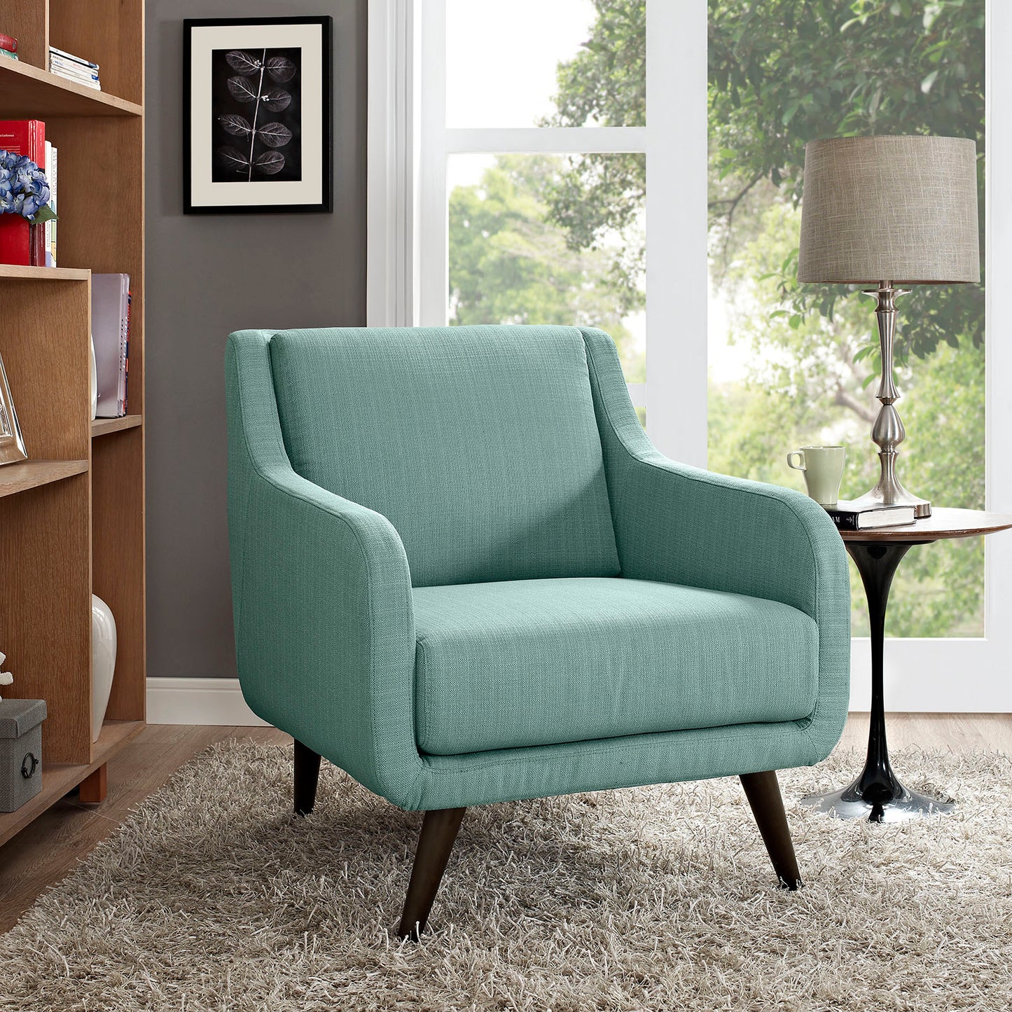 Verve Upholstered Fabric Armchair