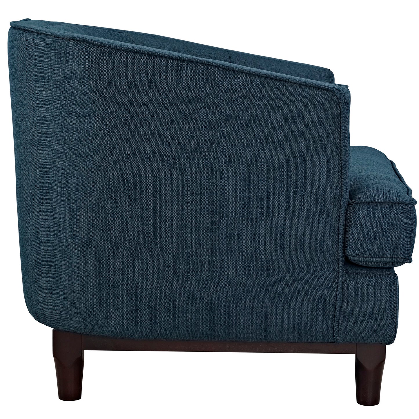 Fauteuil en tissu rembourré Coast