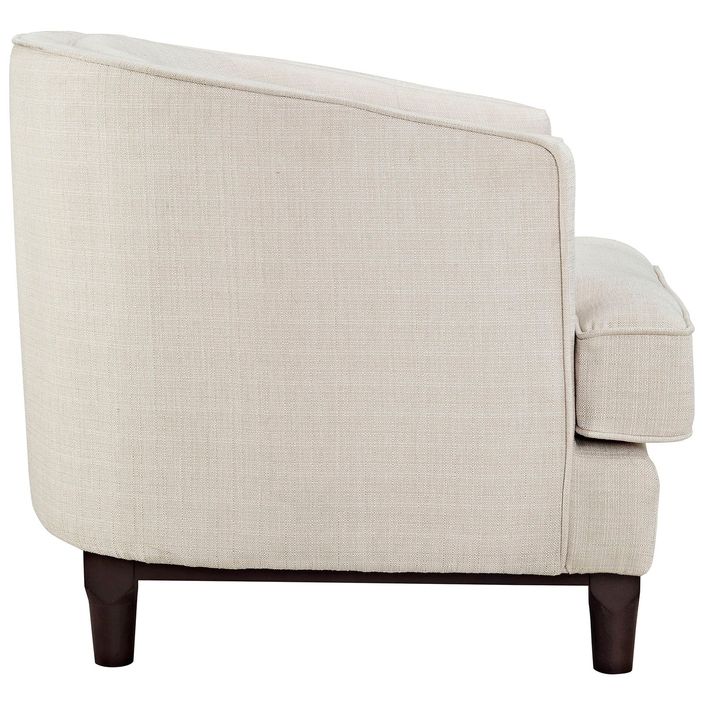 Fauteuil en tissu rembourré Coast par Modway