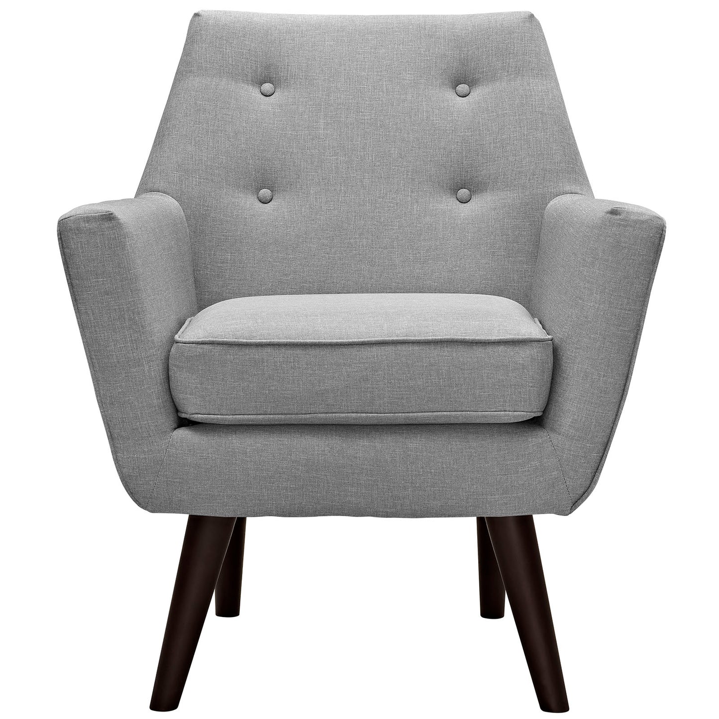 Posit Upholstered Fabric Armchair