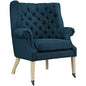 Chart Upholstered Fabric Lounge Chair