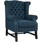 Steer Upholstered Fabric Armchair