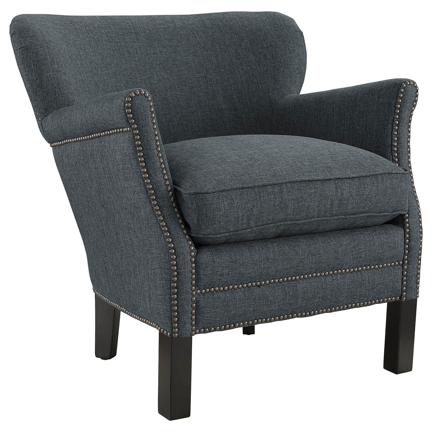 Key Upholstered Fabric Armchair