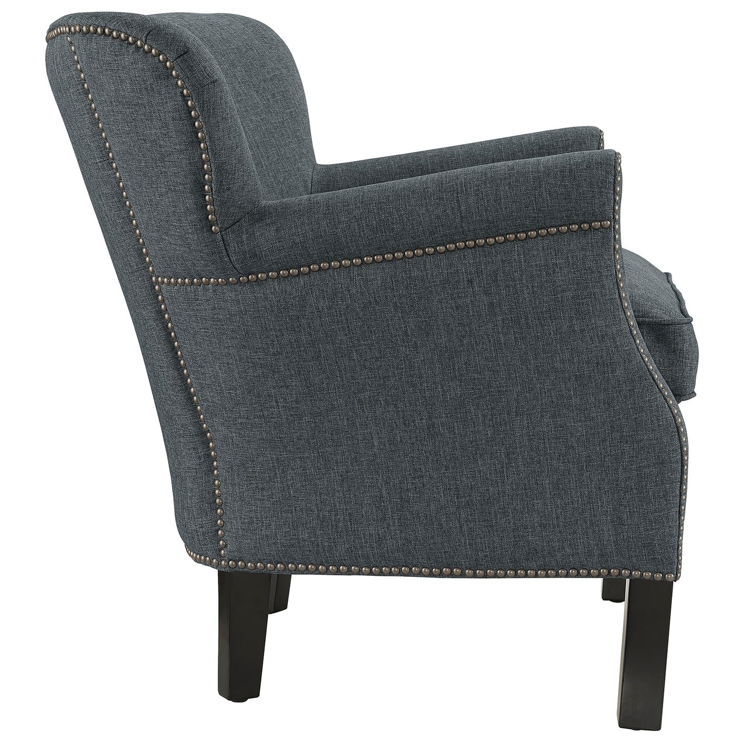 Key Upholstered Fabric Armchair