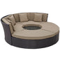 Conjunto de sofá cama circular para patio exterior Convene de Modway