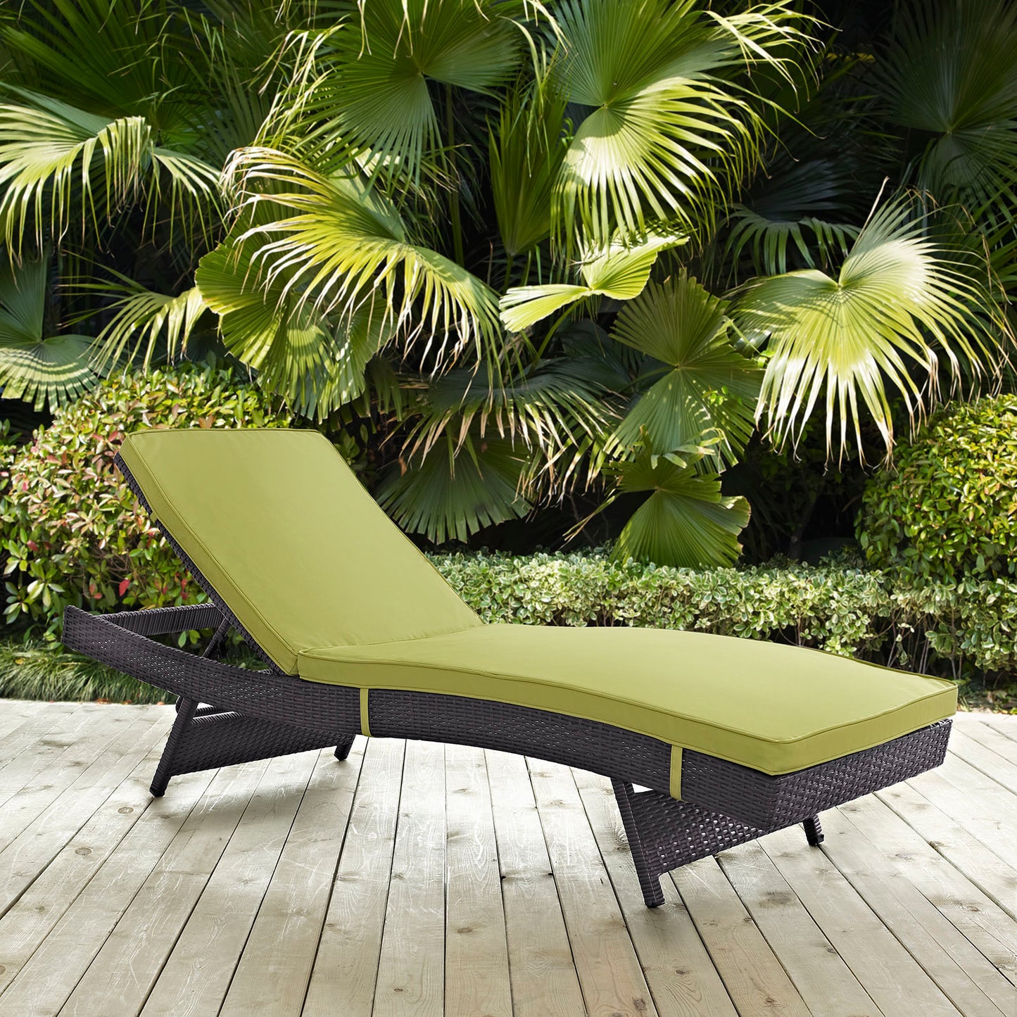 Chaise longue para exteriores Convene de Modway