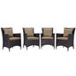 Convene 4 Piece Outdoor Patio Dining Set