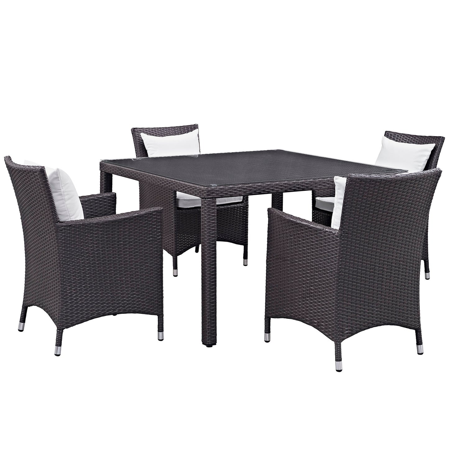 Convene 5 Piece Outdoor Patio Dining Set