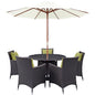 Convene 7 Piece Outdoor Patio Dining Set