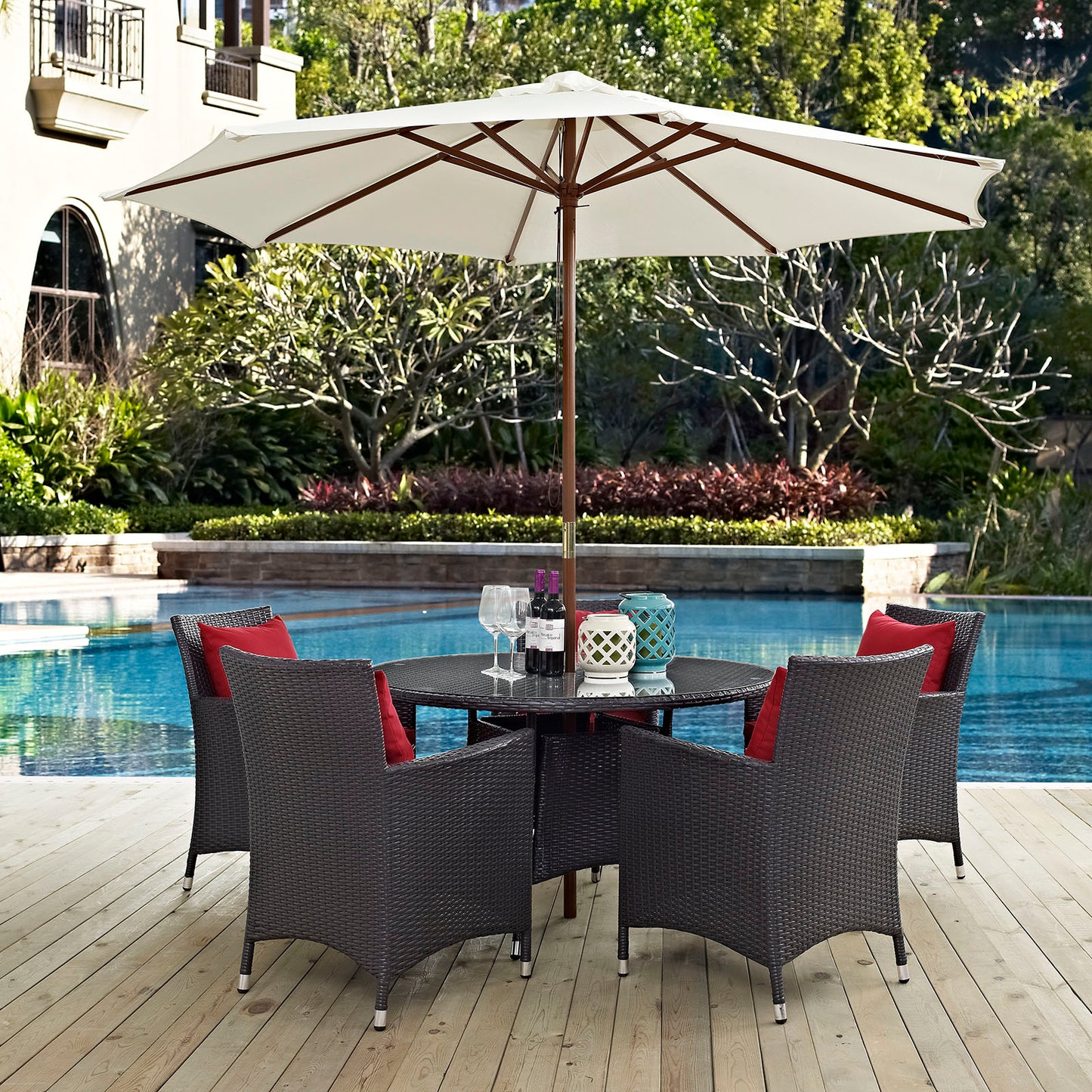 Convene 7 Piece Outdoor Patio Dining Set