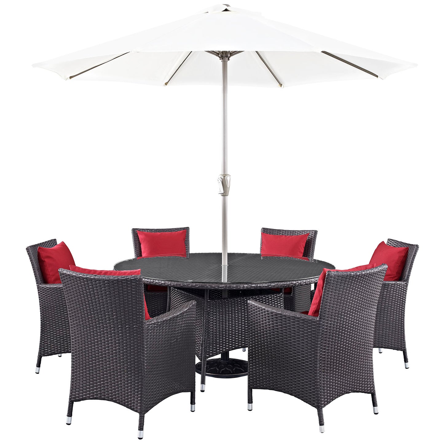 Convene 8 Piece Outdoor Patio Dining Set