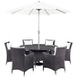 Convene 8 Piece Outdoor Patio Dining Set