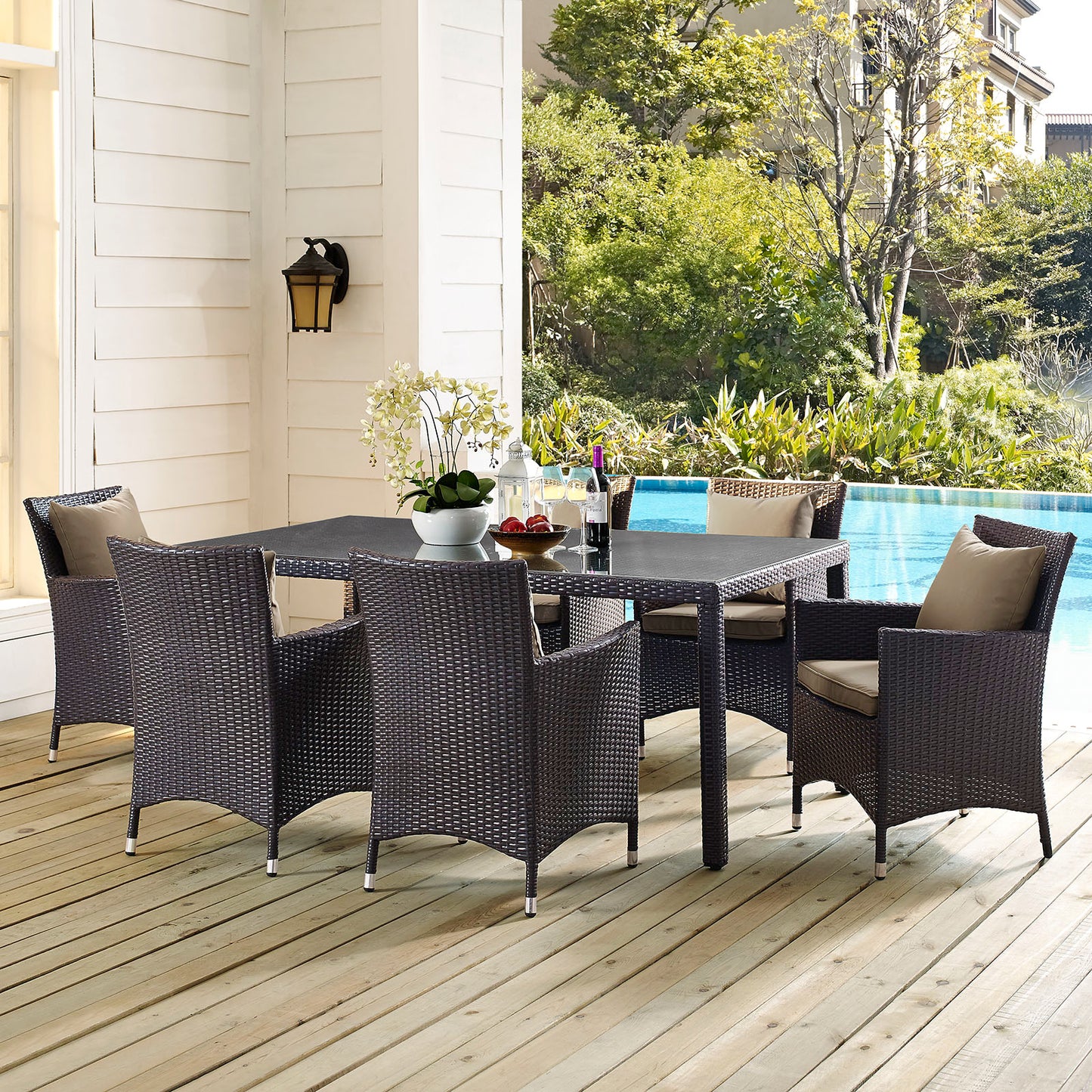 Convene 7 Piece Outdoor Patio Dining Set