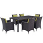 Convene 7 Piece Outdoor Patio Dining Set