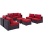 Convene 8 Piece Outdoor Patio Sectional Set