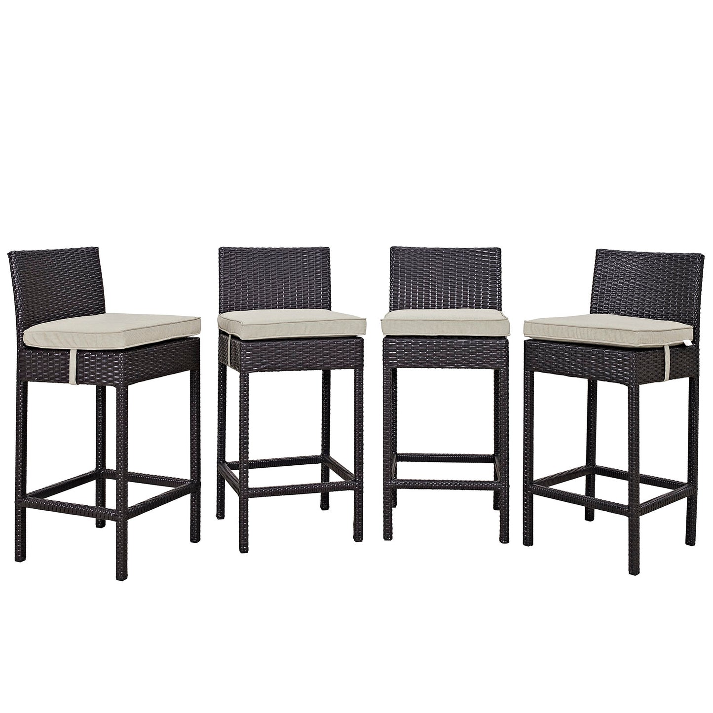 Convene 4 Piece Outdoor Patio Pub Set