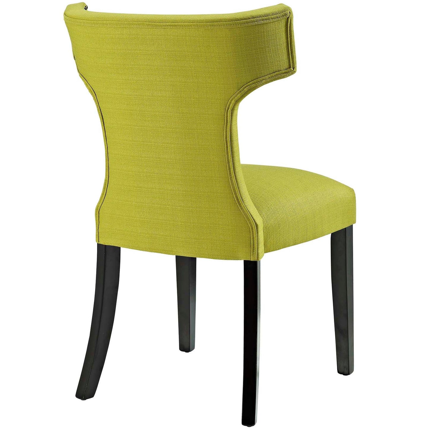 Silla de comedor de tela Curve de Modway