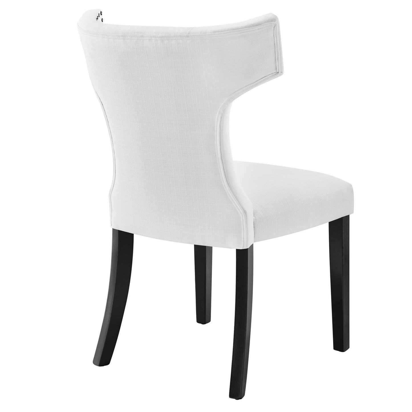 Silla de comedor de tela Curve de Modway