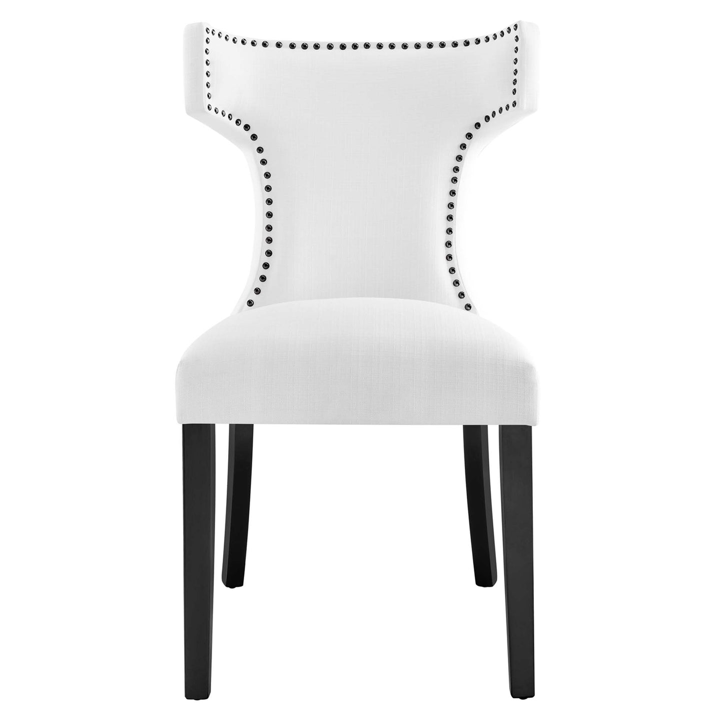 Silla de comedor de tela Curve de Modway