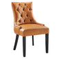 Regent Tufted Vegan Leather Dining Chair