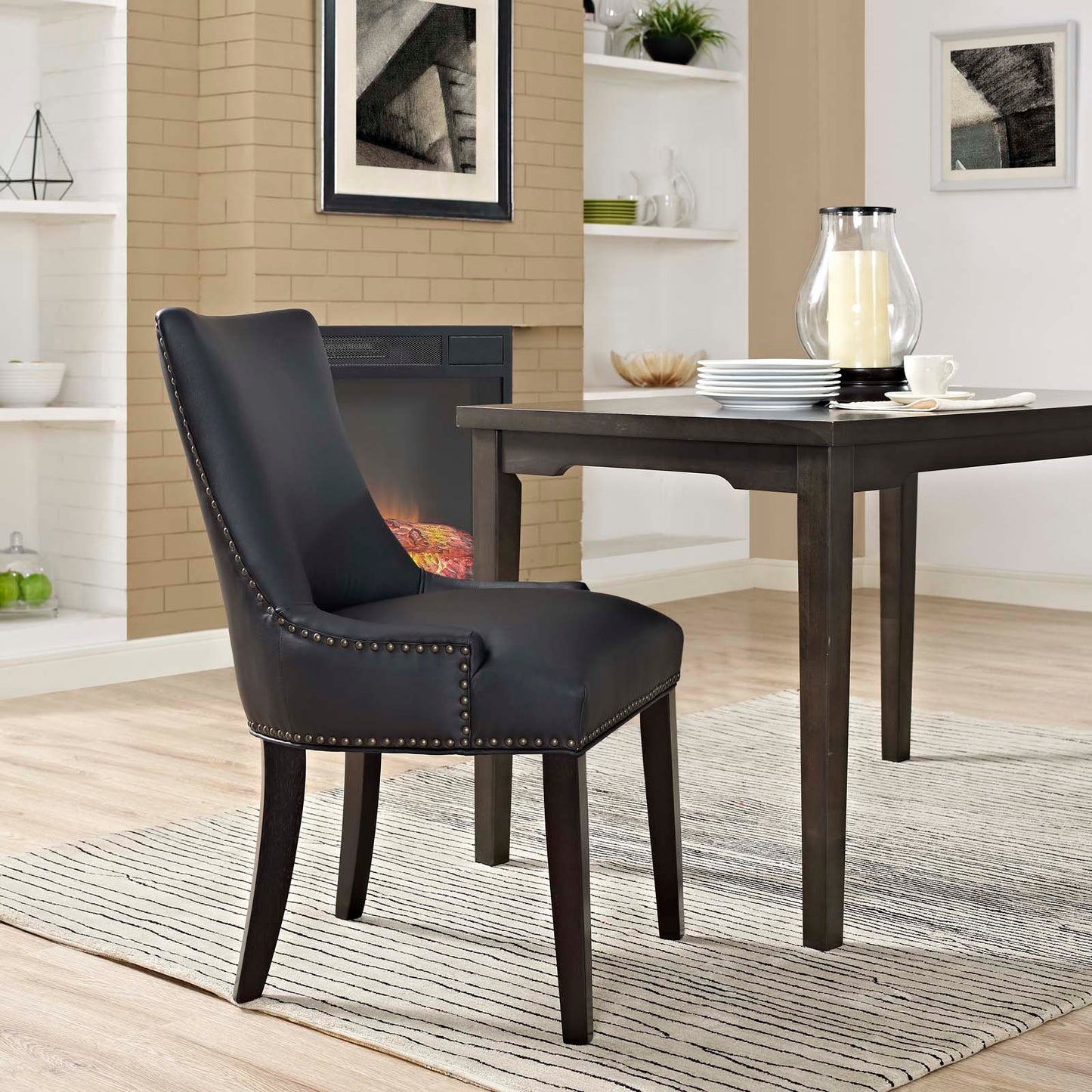 Marquis Vegan Leather Dining Chair