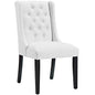 Baronet Button Tufted Vegan Leather Dining Chair