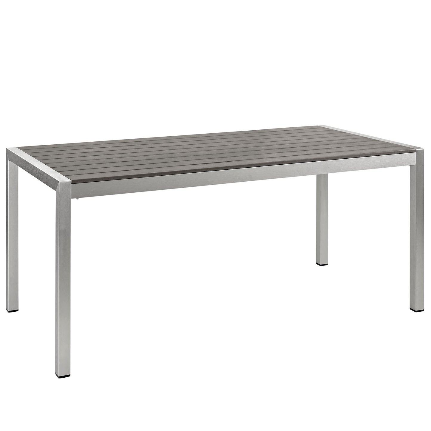 Mesa de comedor de aluminio para exteriores Shore de Modway