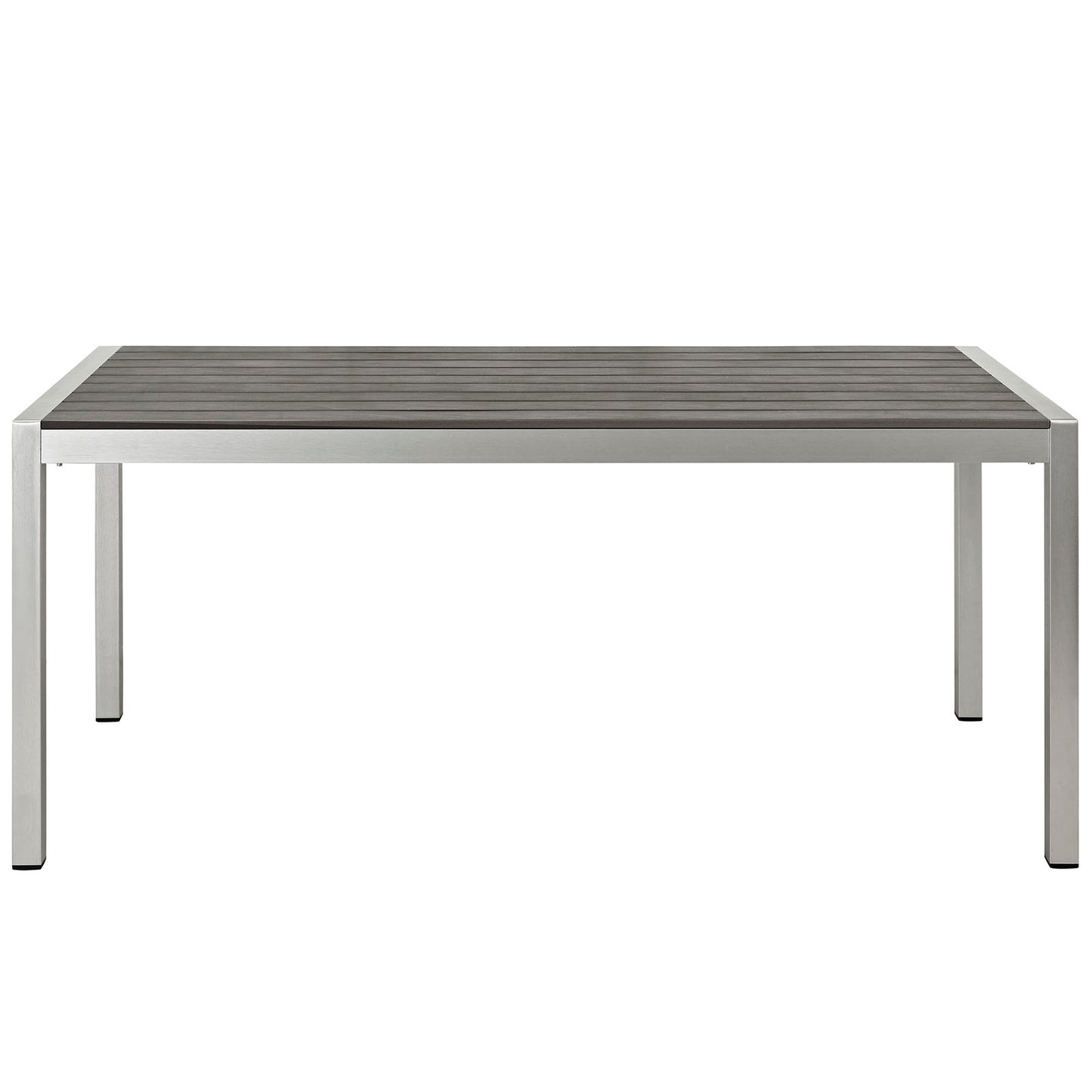 Mesa de comedor de aluminio para exteriores Shore de Modway