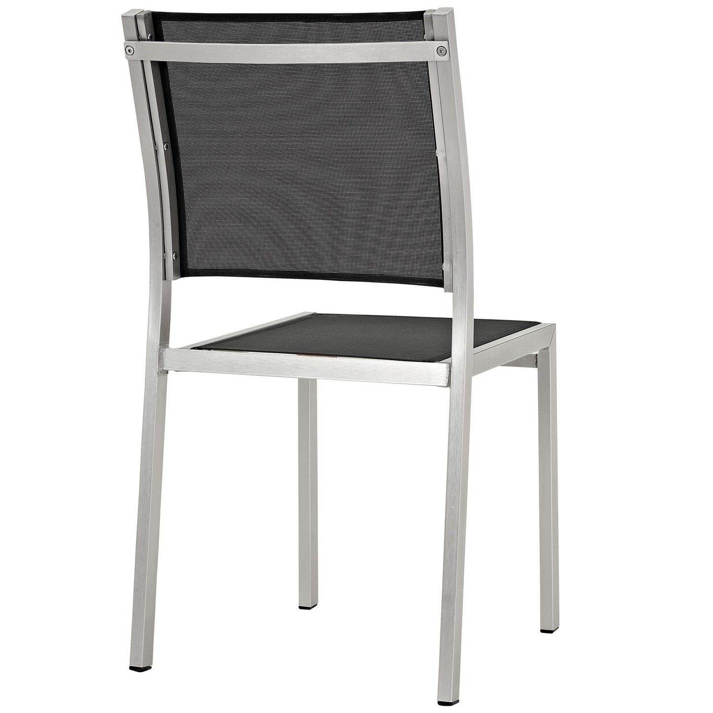 Chaise d'appoint en aluminium pour patio d'extérieur Shore par Modway