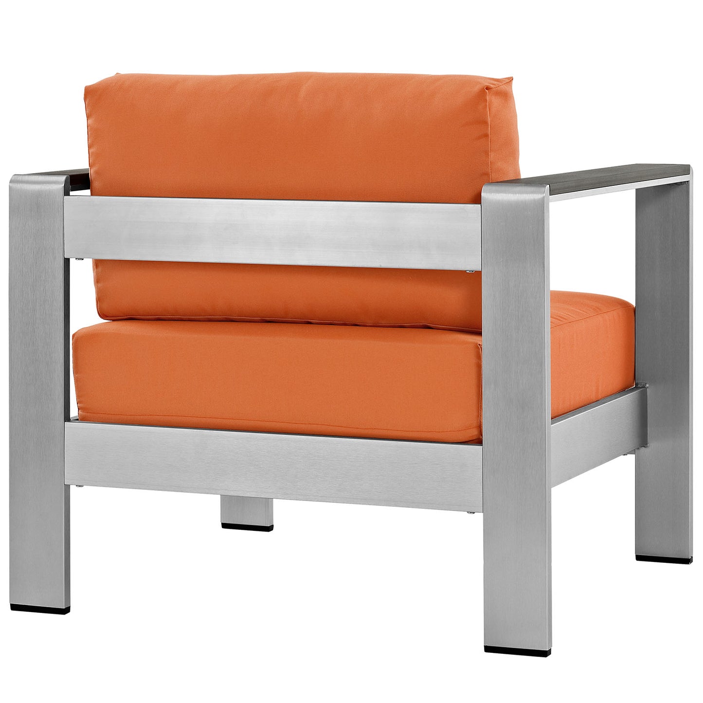 Fauteuil d'extérieur en aluminium Shore de Modway