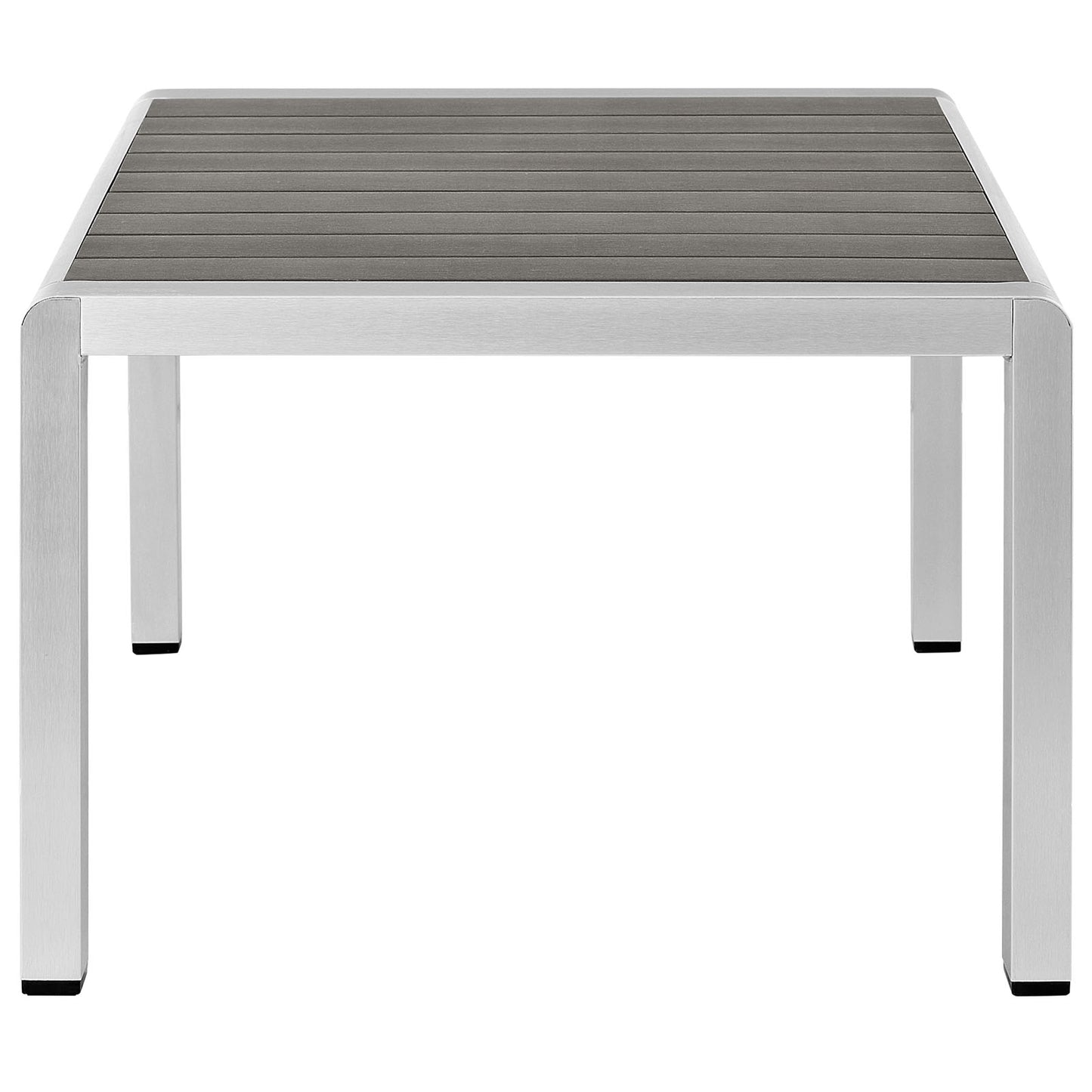 Mesa de centro de aluminio para exteriores Shore de Modway