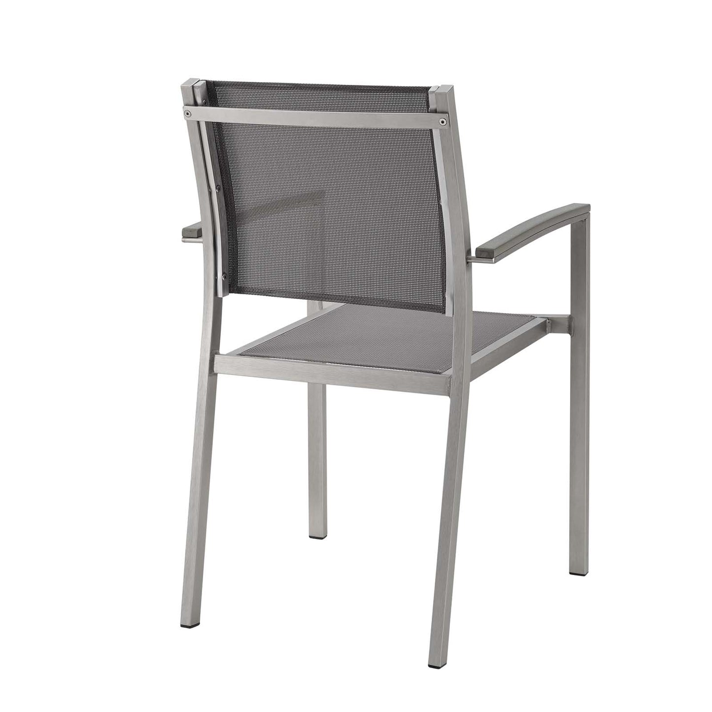 Silla de comedor de aluminio para exteriores Shore de Modway