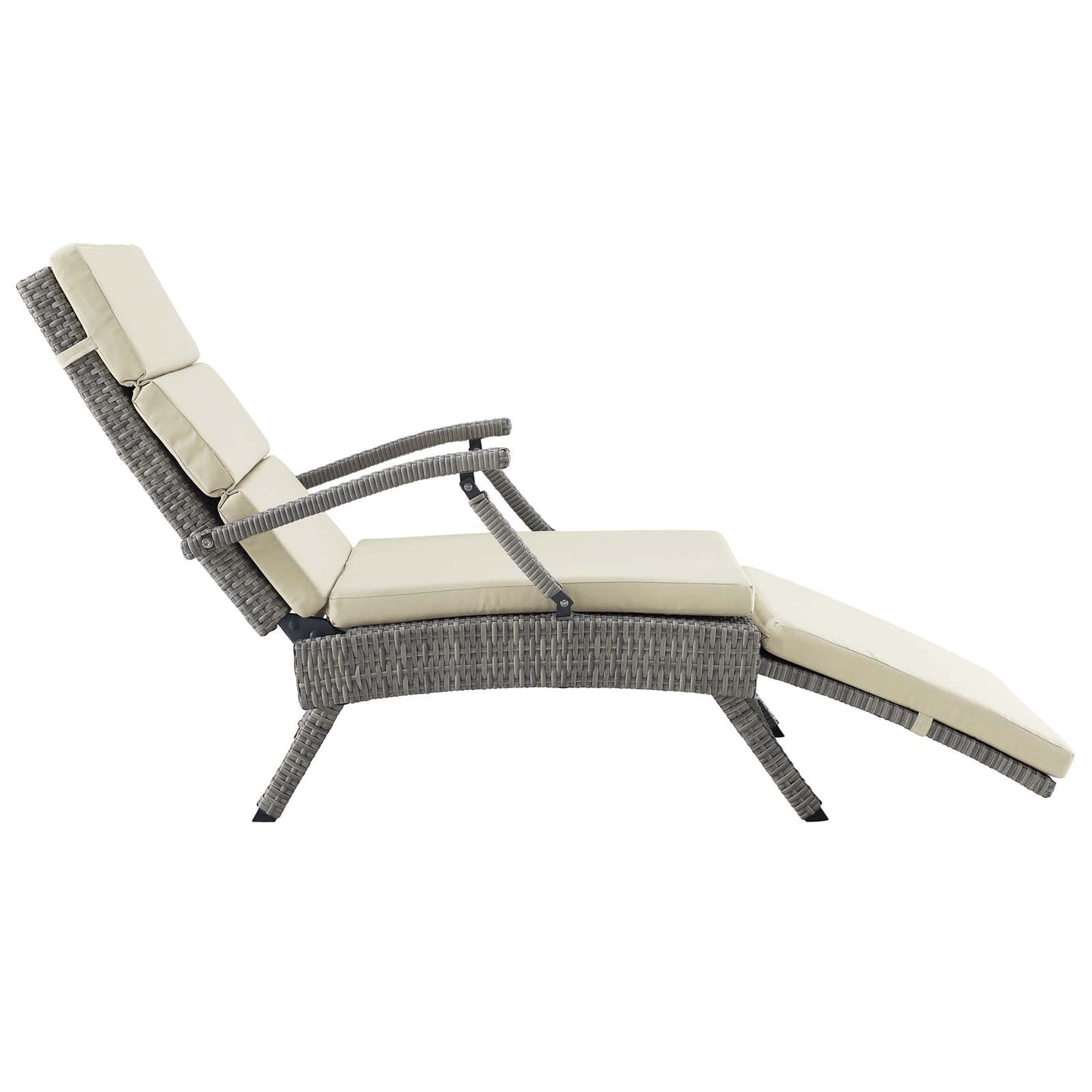 Envisage Chaise Outdoor Patio Wicker Rattan Lounge Chair