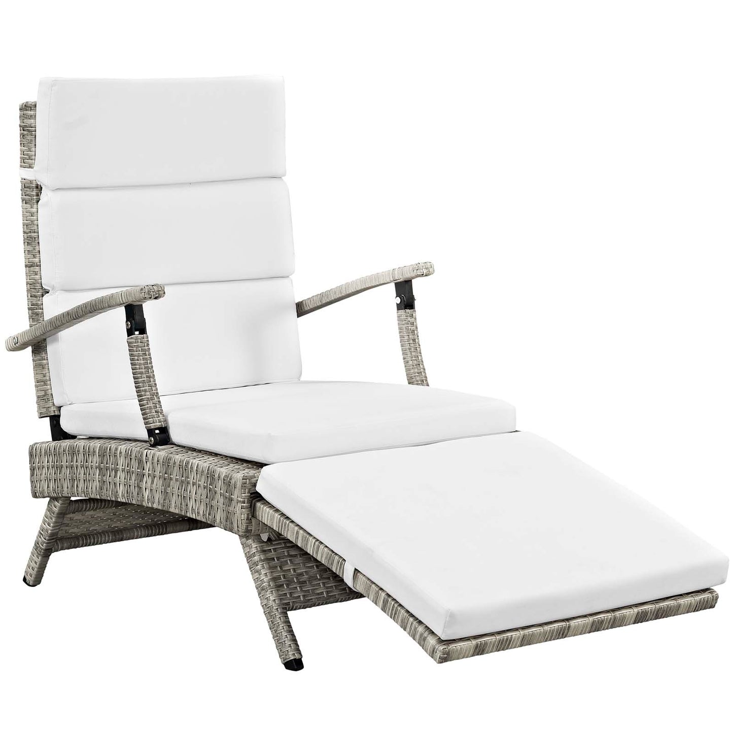 Envisage Chaise Outdoor Patio Wicker Rattan Lounge Chair