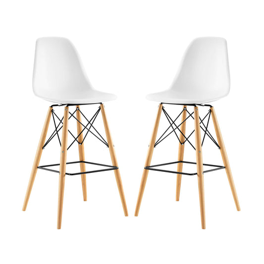 Pyramid Dining Side Bar Stool Set of 2