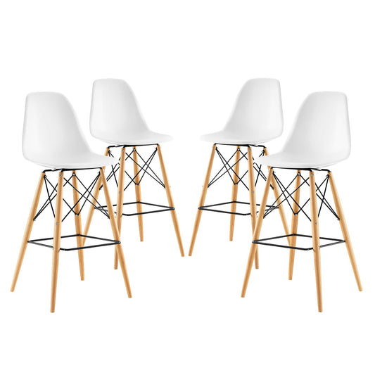 Pyramid Dining Side Bar Stool Set of 4