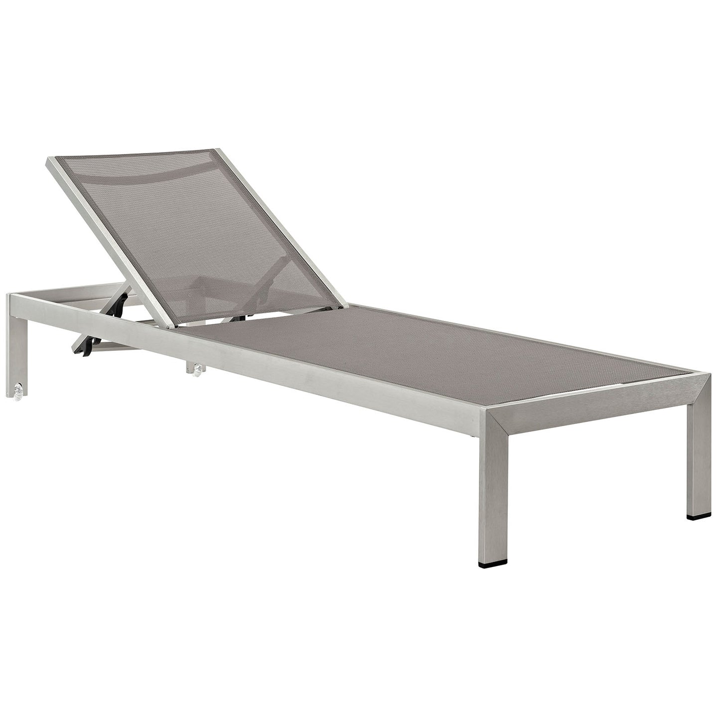 Shore Outdoor Patio Aluminum Chaise Set of 6