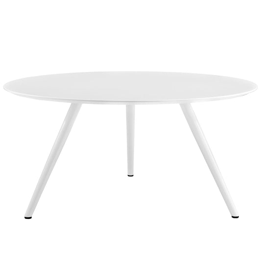 Mesa de comedor Lippa de 60" con tapa redonda de madera y base de trípode de Modway