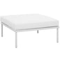 Harmony Outdoor Patio Aluminum Ottoman