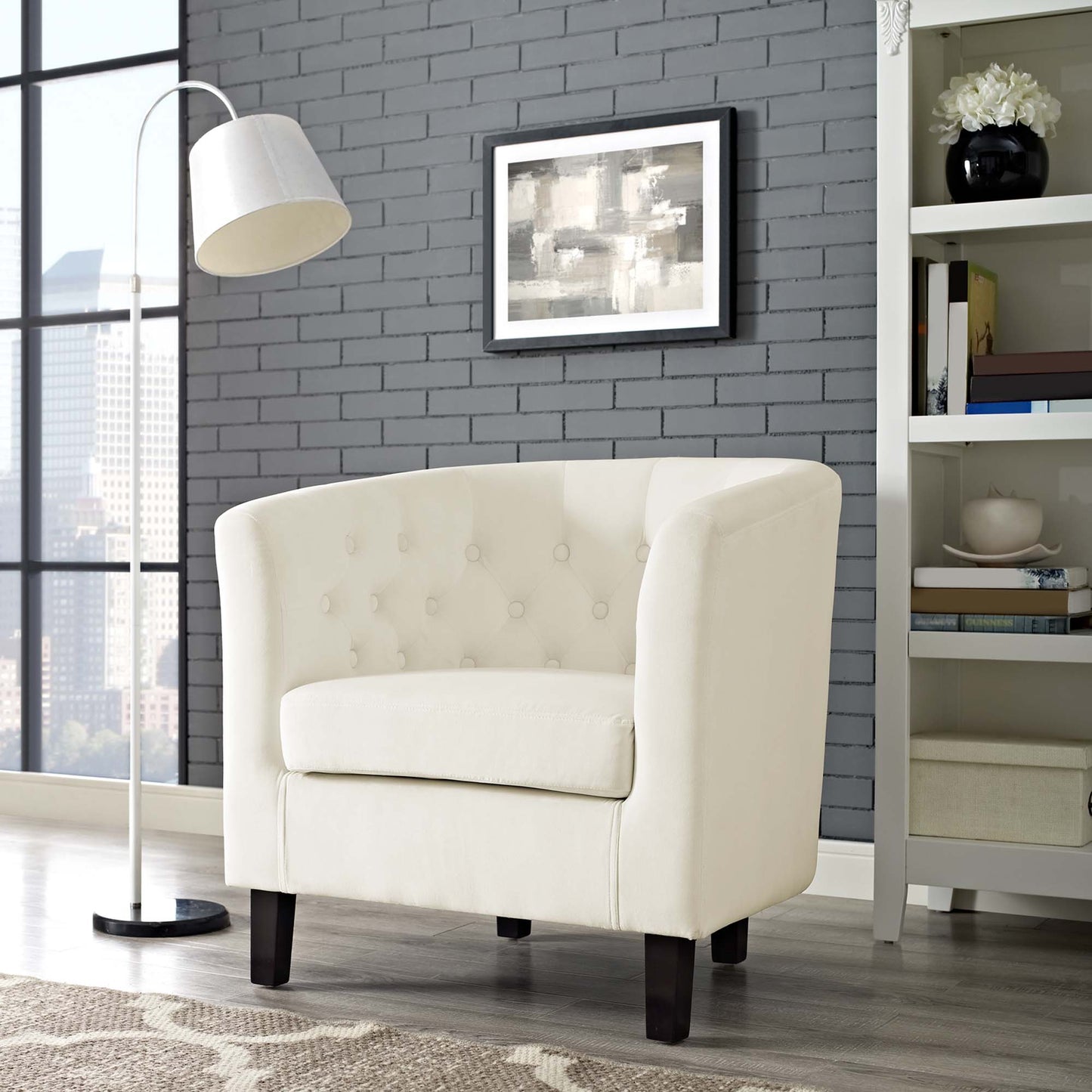 Prospect Performance Velvet Armchair