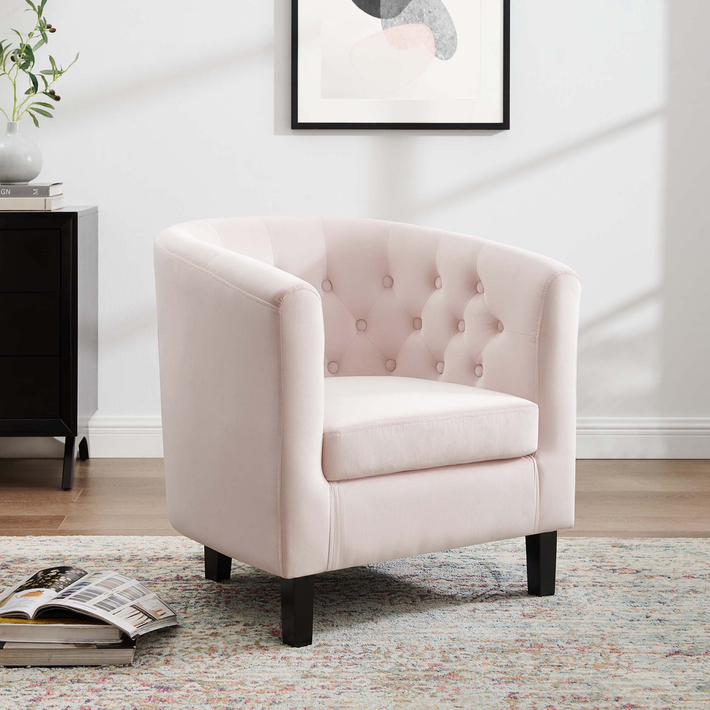 Prospect Performance Velvet Armchair