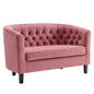 Prospect Performance Velvet Loveseat