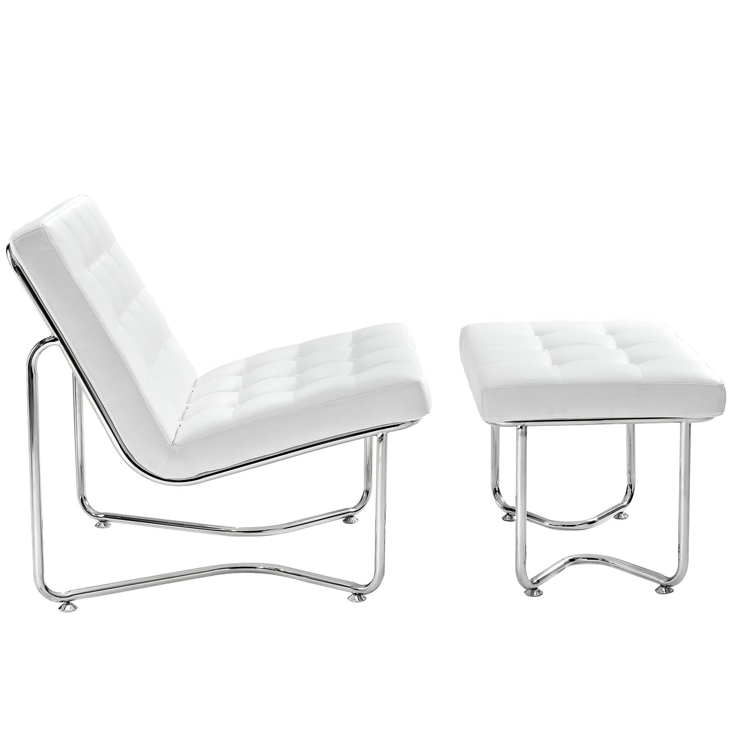 Sillón tapizado de vinilo Gibraltar de Modway