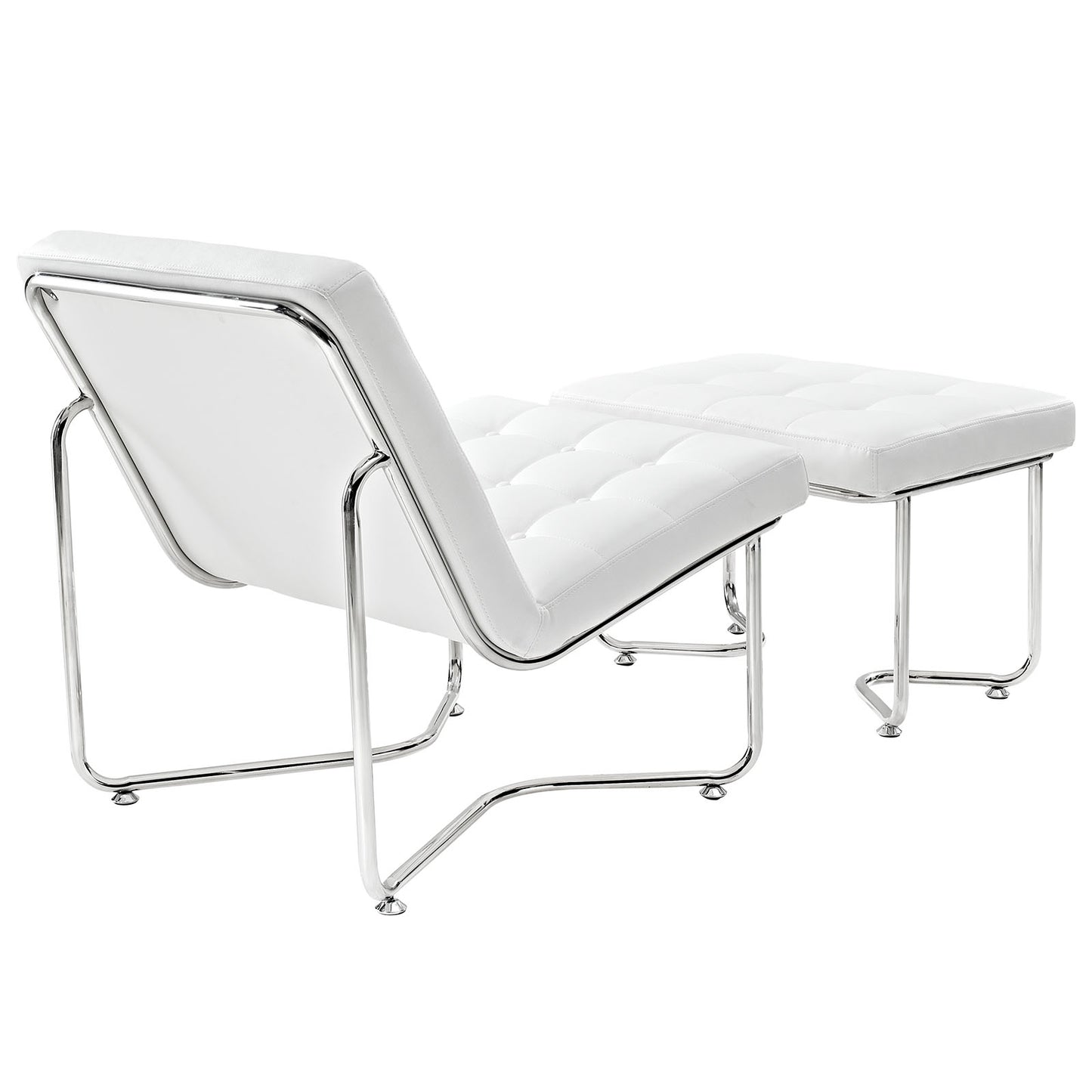 Sillón tapizado de vinilo Gibraltar de Modway